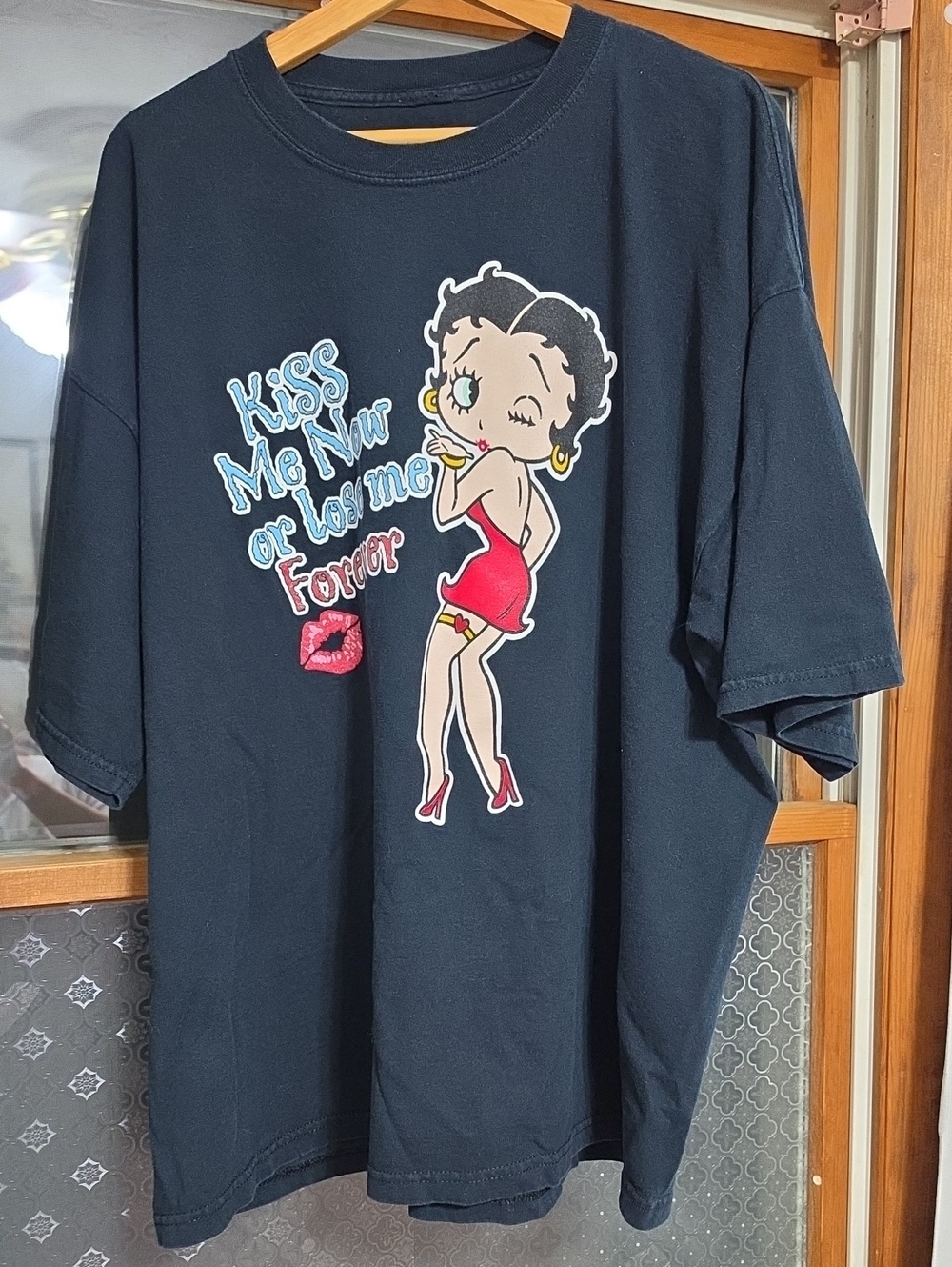 Vintage Oversize Betty Boop Graphic Tee/Dress